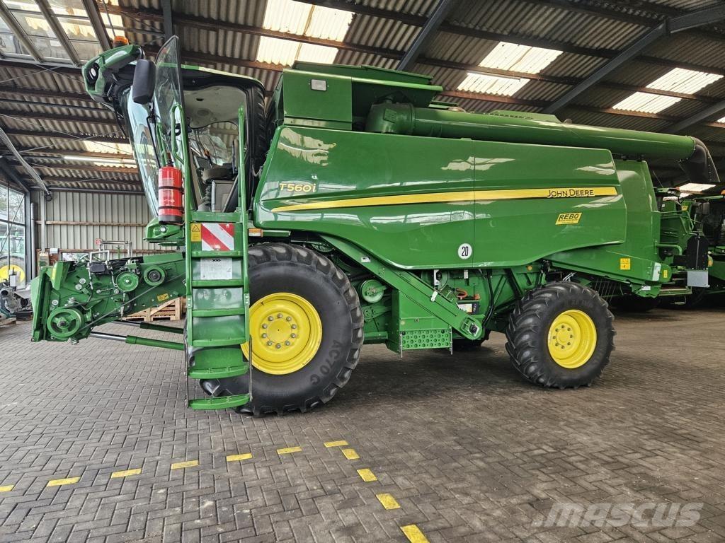 John Deere T560 i Mejetærskere
