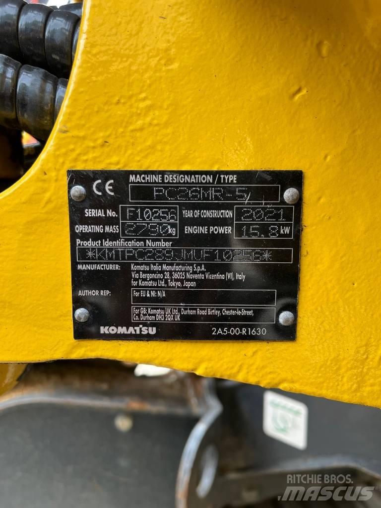 Komatsu PC26MR-5 Minigravemaskiner