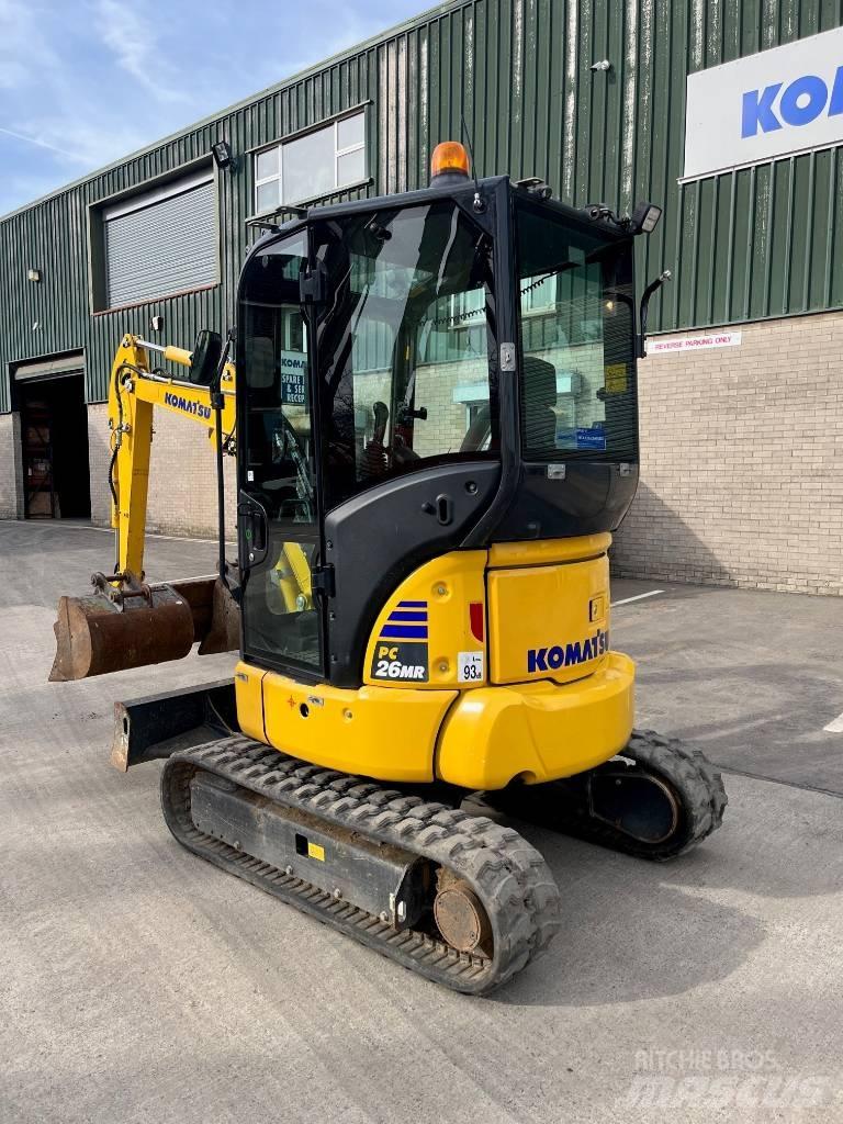 Komatsu PC26MR-5 Minigravemaskiner