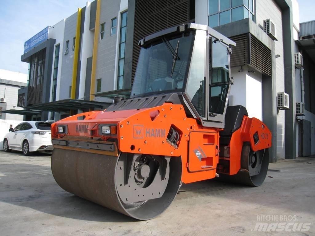 Hamm HD 75 Tvilling tromle