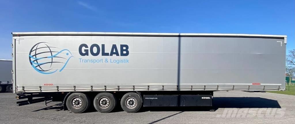 Kögel SN 24 Semi-trailer med Gardinsider