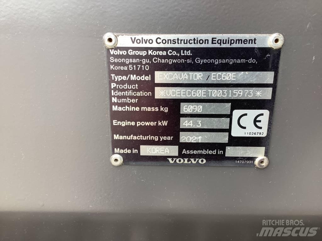 Volvo EC 60 E Gravemaskiner på larvebånd