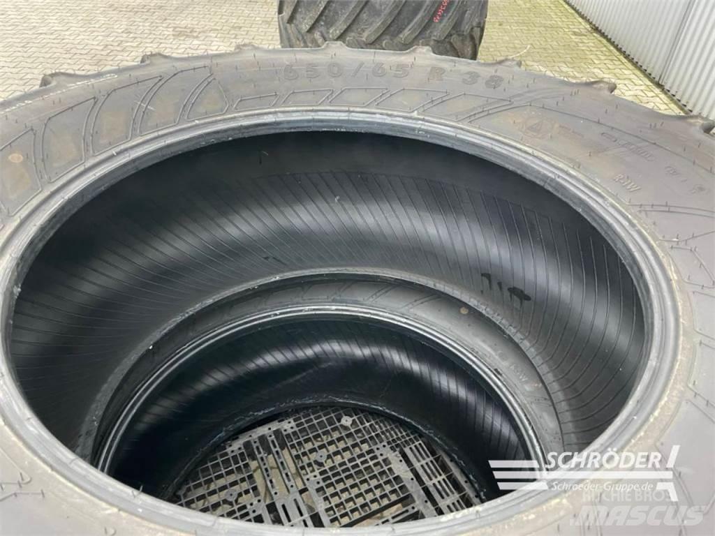 Mitas 650/65 R38 Hjul, Dæk og Fælge