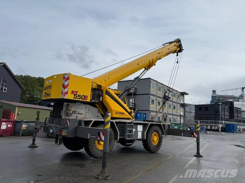 Grove RT 550 E Kraner til hårdt terræn