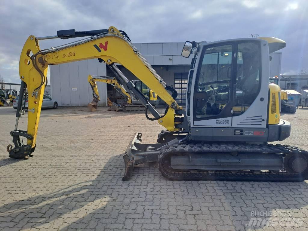 Wacker Neuson EZ80 Gravemaskiner på larvebånd