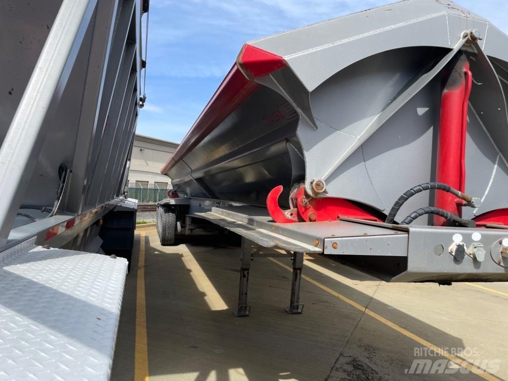  OSW 4 Axle Side Dump Anhænger med tip