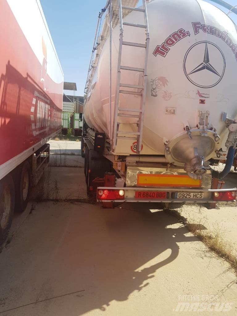 Fruehauf BENALU TC34 Semi-trailer med Tank