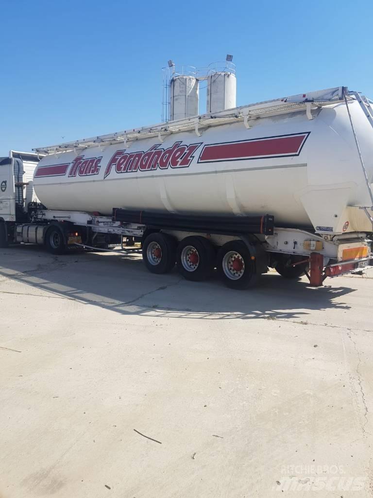 Fruehauf BENALU TC34 Semi-trailer med Tank