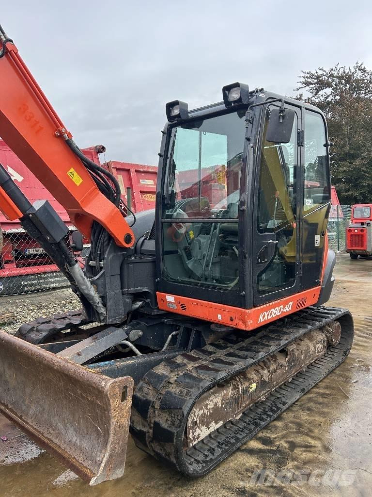 Kubota KX 080-4 Midi-gravemaskiner 7t - 12t