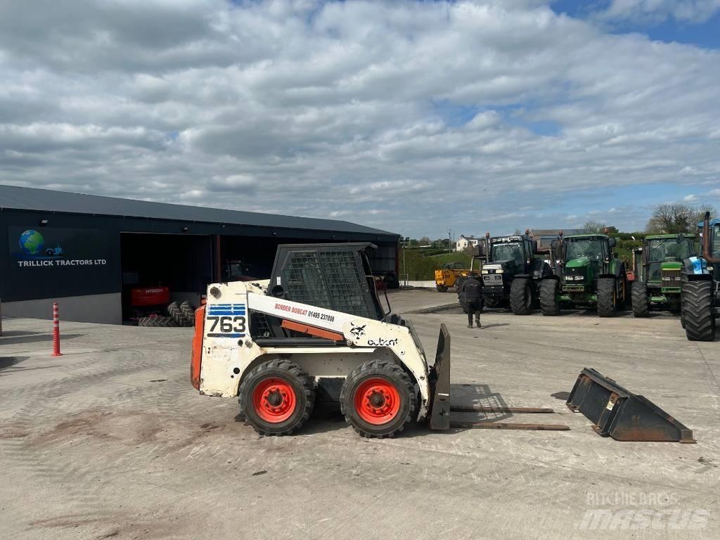 Bobcat 763 Minilæsser - skridstyret