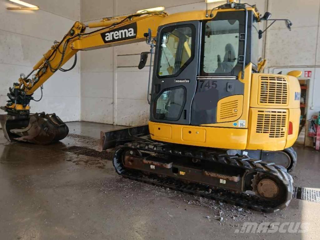 Komatsu PC78US-10 Midi-gravemaskiner 7t - 12t