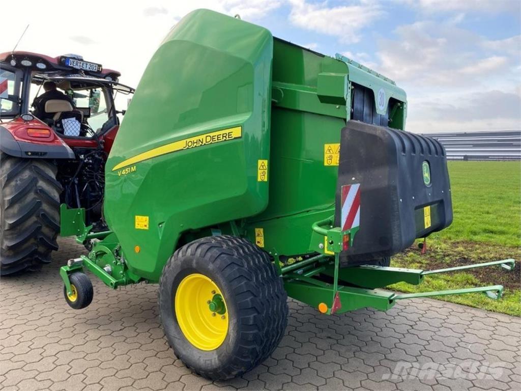 John Deere V 451 M Rundballe-pressere