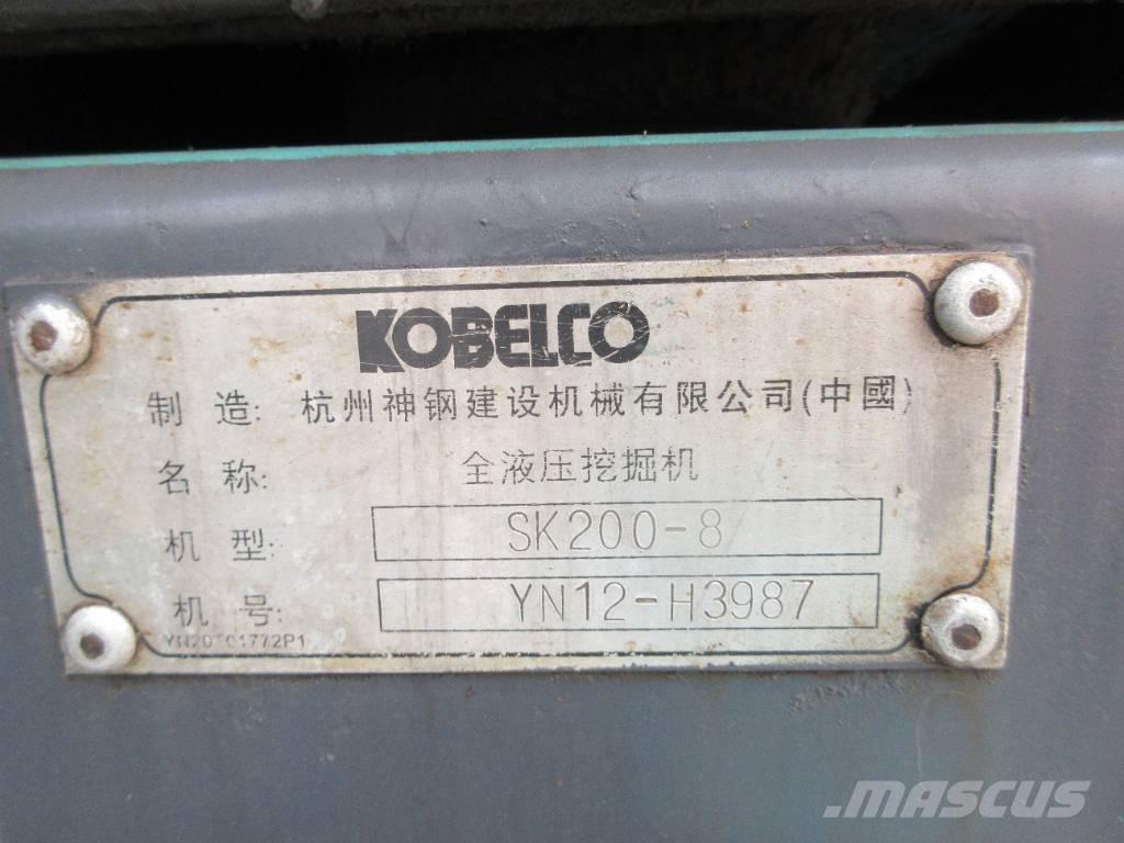 Kobelco SK 200 Gravemaskiner på larvebånd