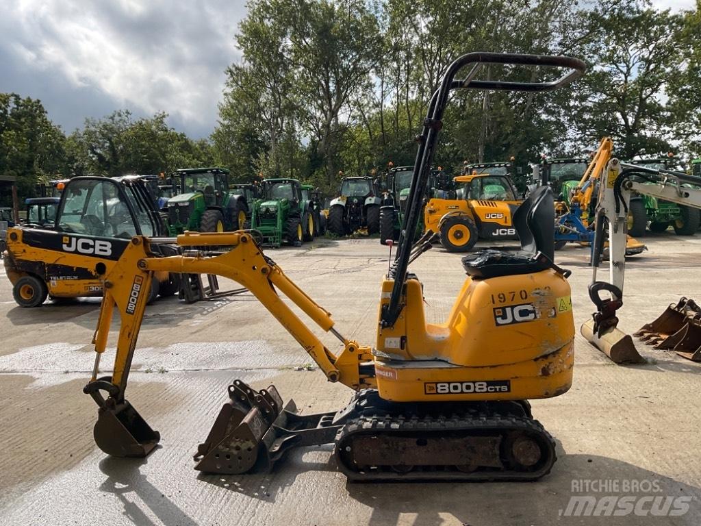 JCB 8008 CTS Minigravemaskiner