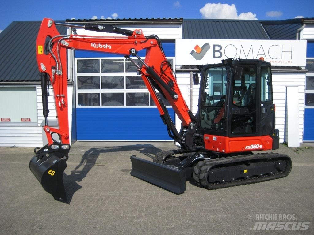 Kubota KX060-5 VA Midi-gravemaskiner 7t - 12t