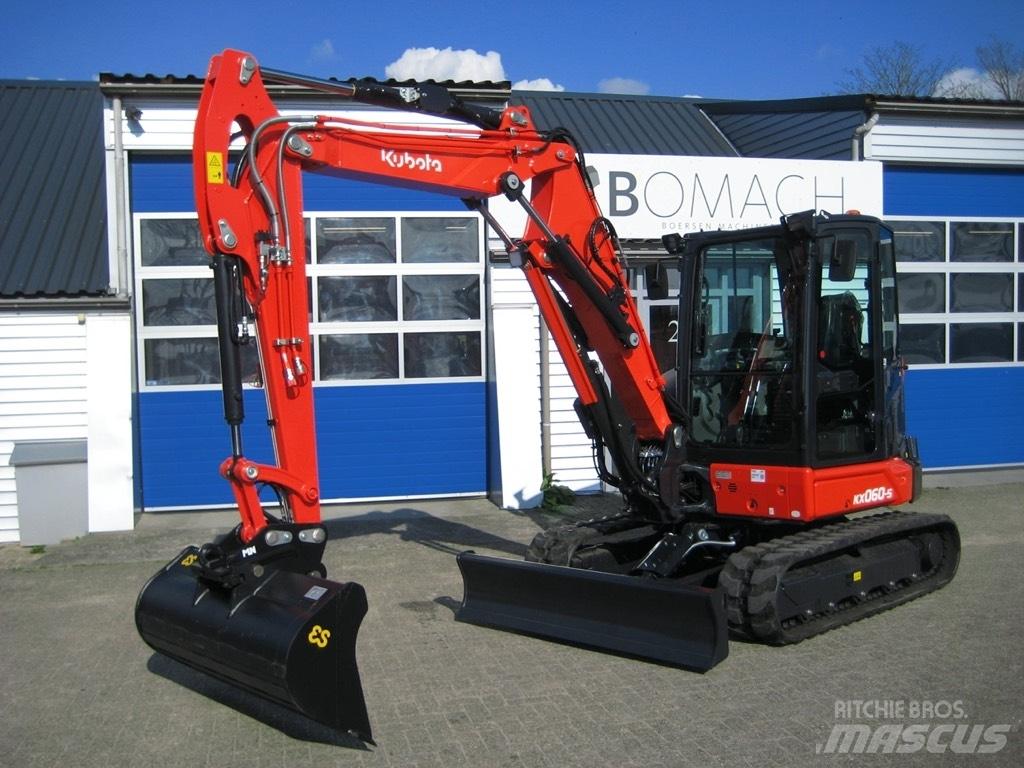 Kubota KX060-5 VA Midi-gravemaskiner 7t - 12t