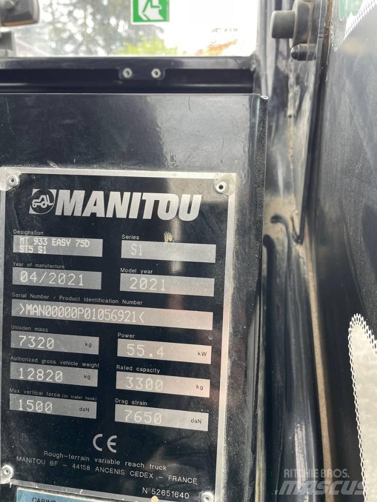 Manitou MT 933 Easy Teleskoplæssere