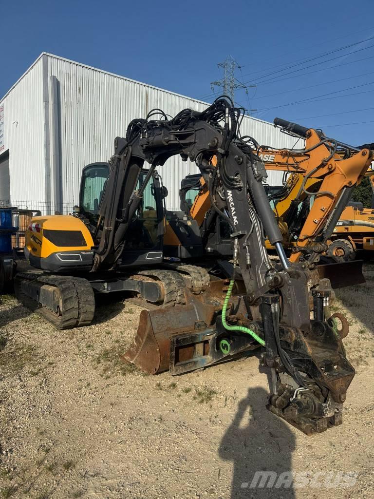 Mecalac 8 MCR Midi-gravemaskiner 7t - 12t
