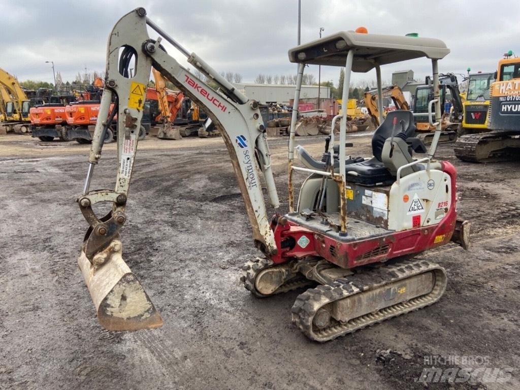 Takeuchi TB 216 Minigravemaskiner