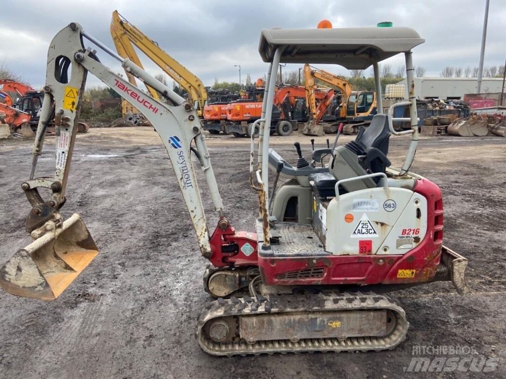 Takeuchi TB 216 Minigravemaskiner
