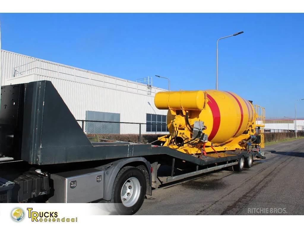 Fliegl 2 AXEL Semi-trailer blokvogn