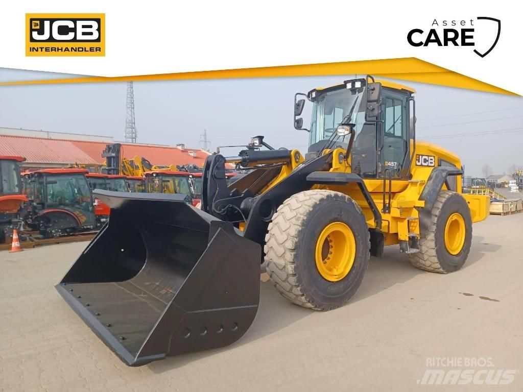 JCB 457 ZX Læssemaskiner på hjul