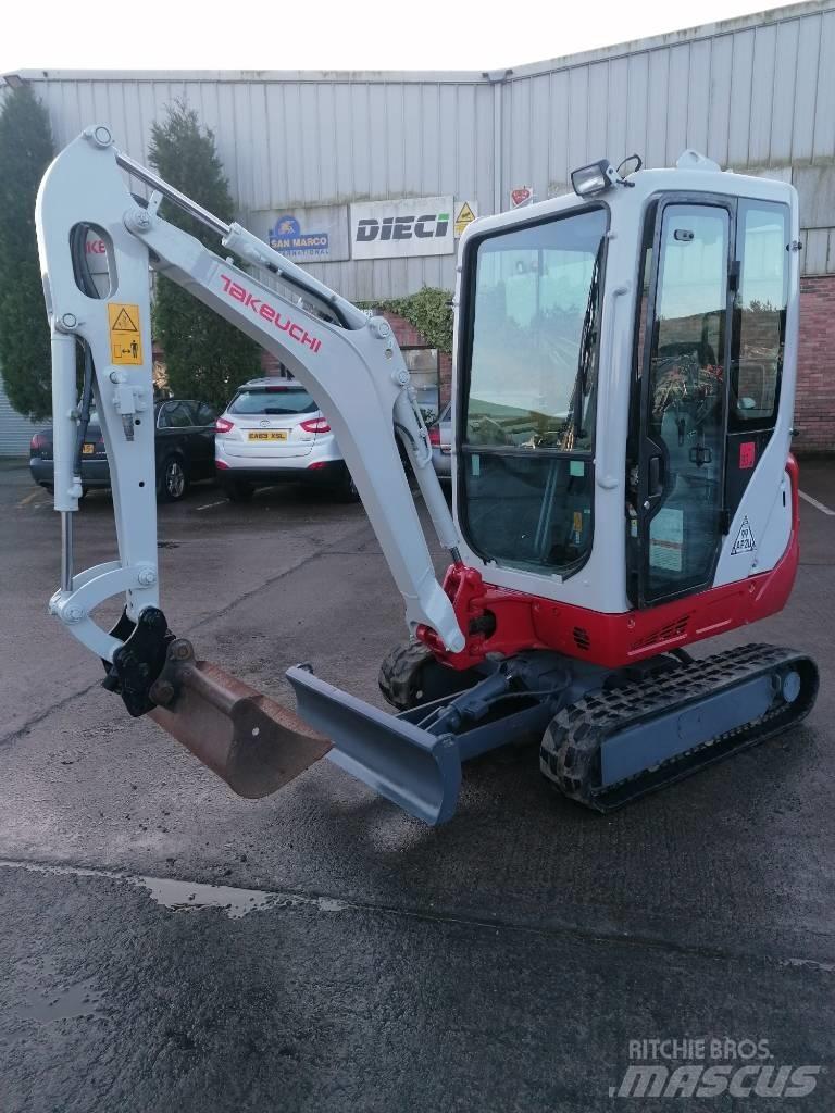 Takeuchi TB216 Minigravemaskiner