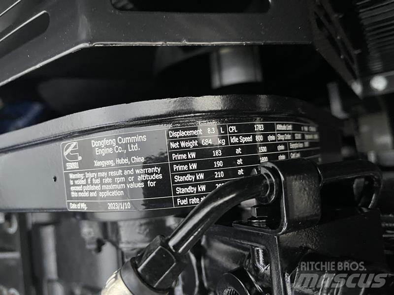 Cummins 220 kVA Dieselgeneratorer