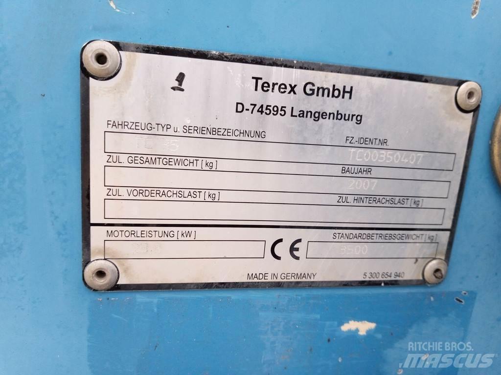 Terex TC35 Minigravemaskiner