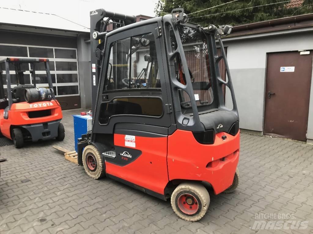 Linde E25H-01/600 El gaffeltrucks