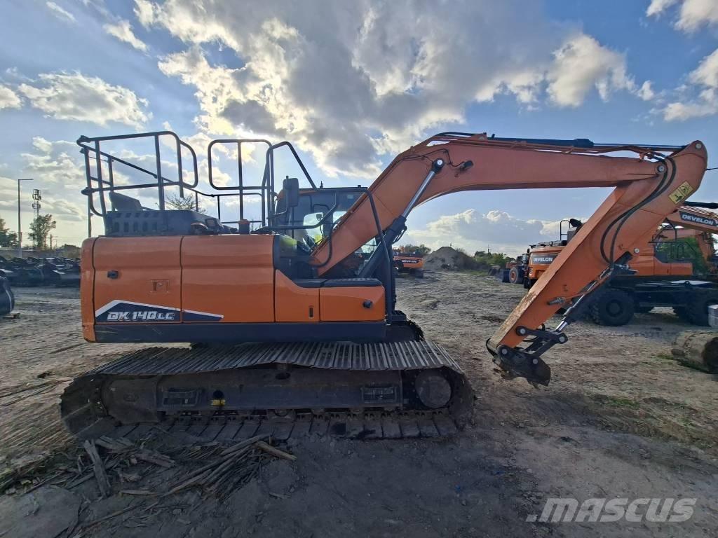 Doosan DX140LC-7 Gravemaskiner på larvebånd