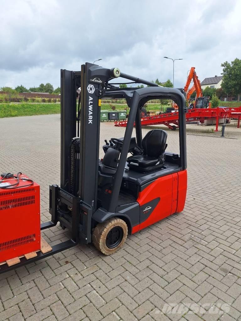 Linde E16 El gaffeltrucks