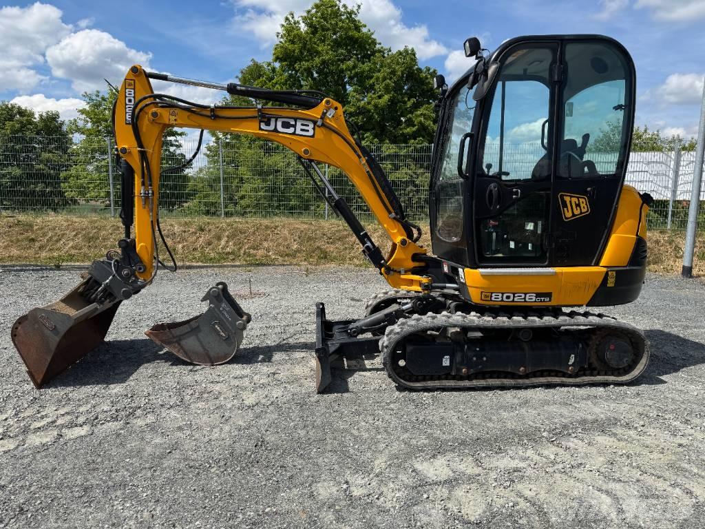 JCB 8026CTS Gravemaskiner på larvebånd