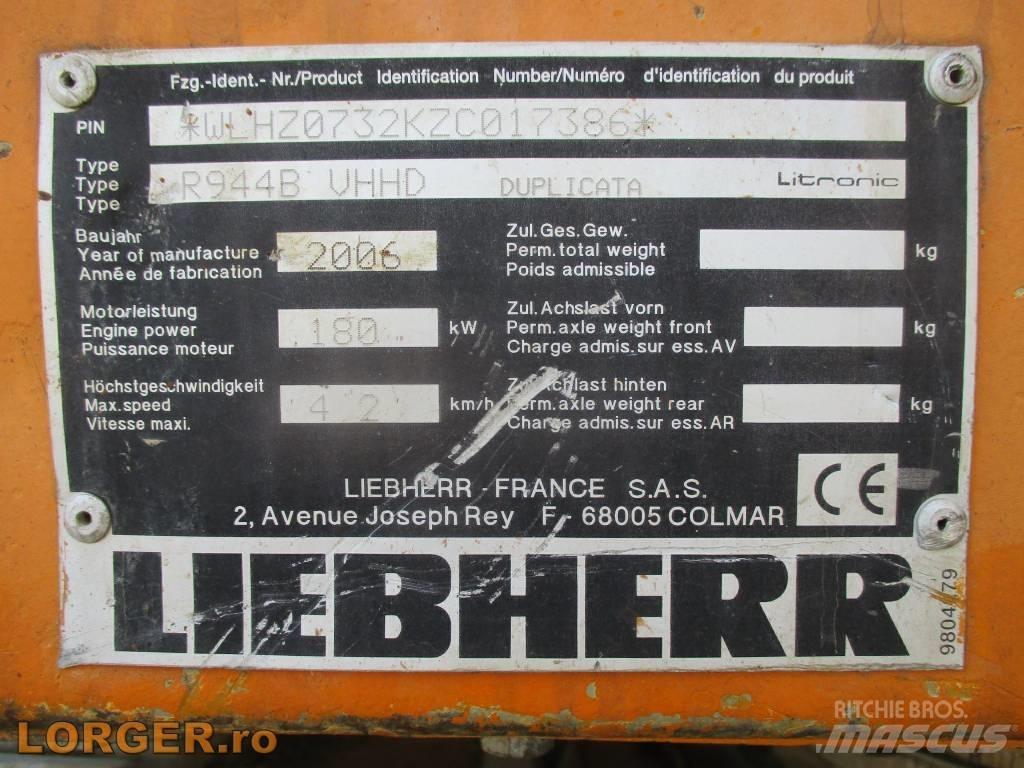 Liebherr R 944B VHHD Nedbrydningsmaskiner