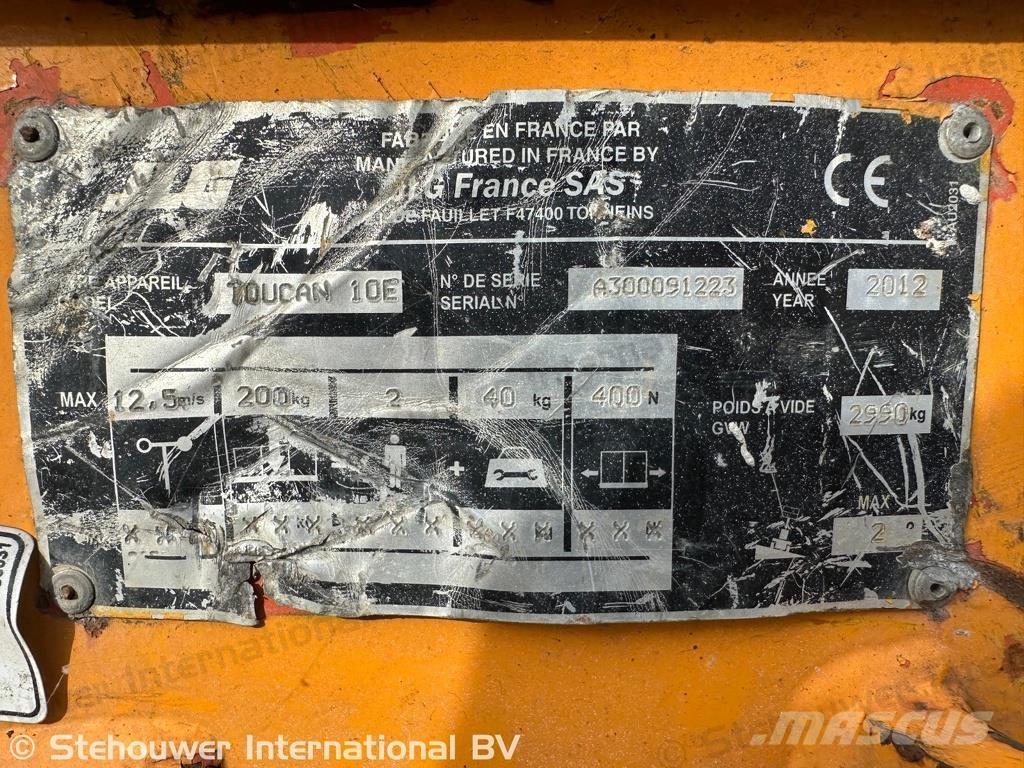 JLG Toucan 10E Andre lifte og platforme