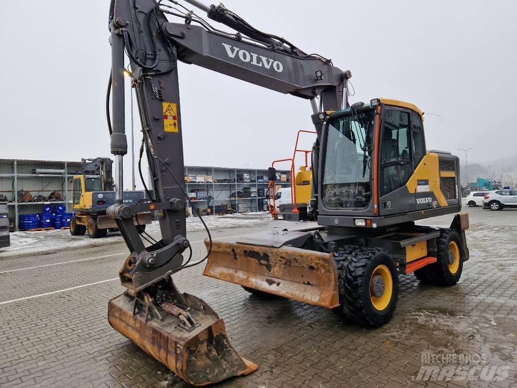 Volvo EW 160 E Gravemaskiner på hjul