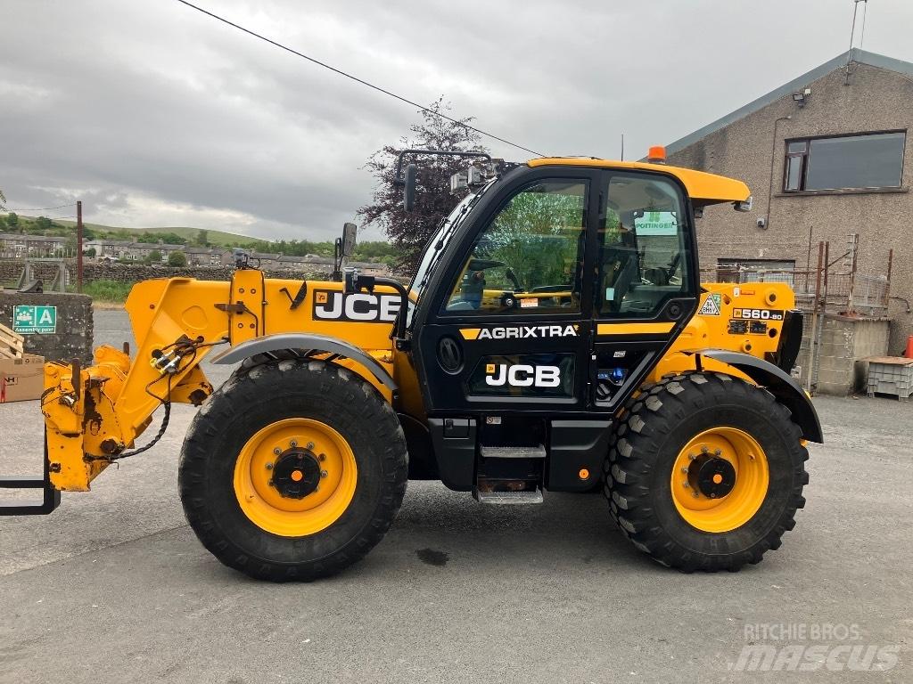 JCB 560-80 Agri Xtra Teleskoplæssere til landbrug