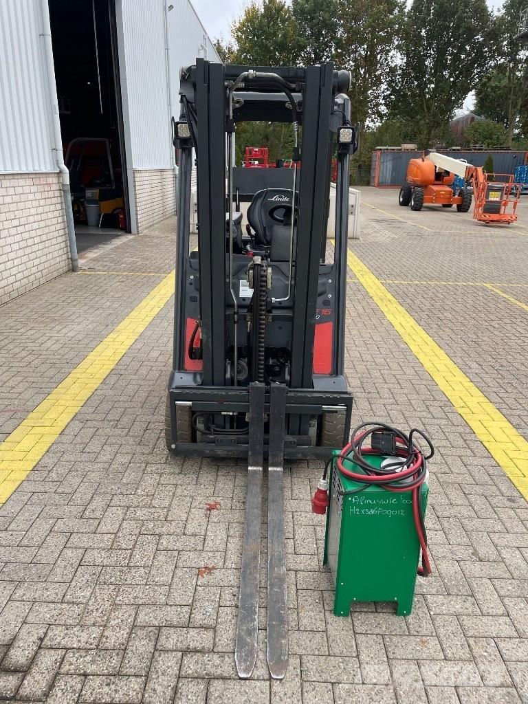 Linde E 16 H-02 El gaffeltrucks