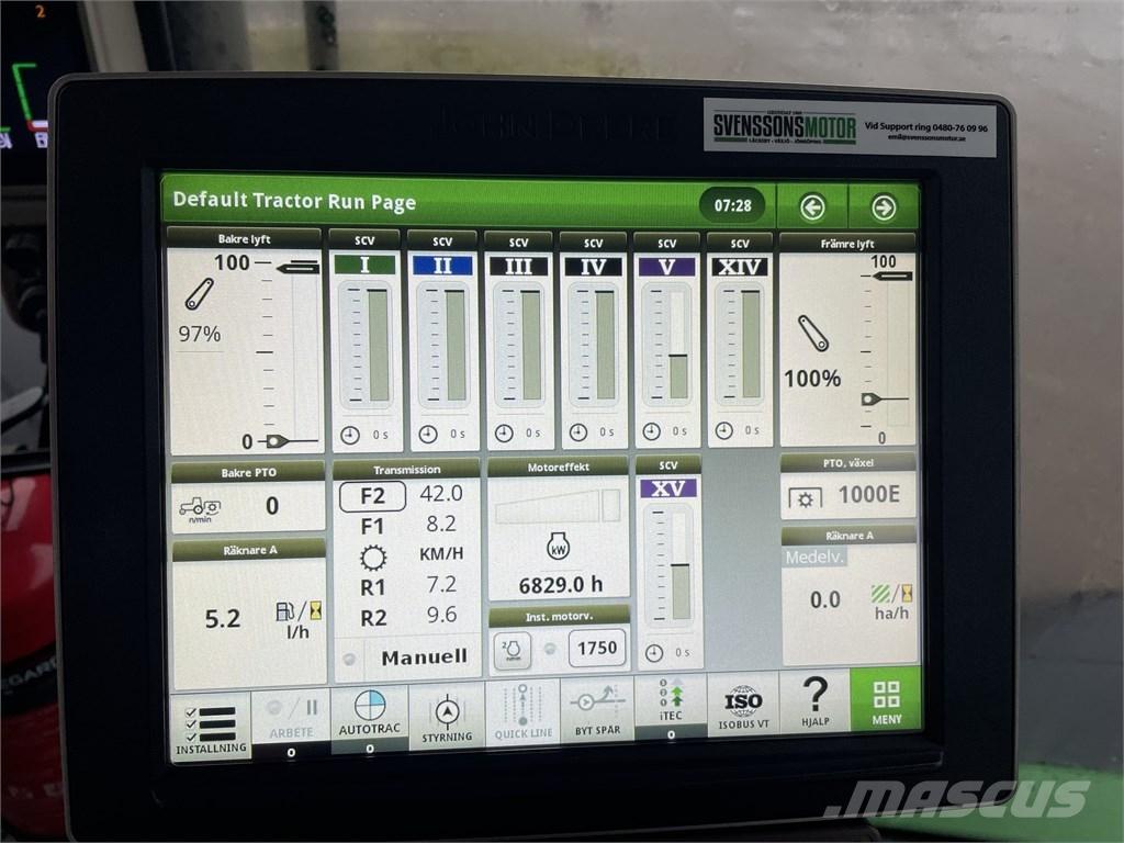 John Deere 7230R Traktorer