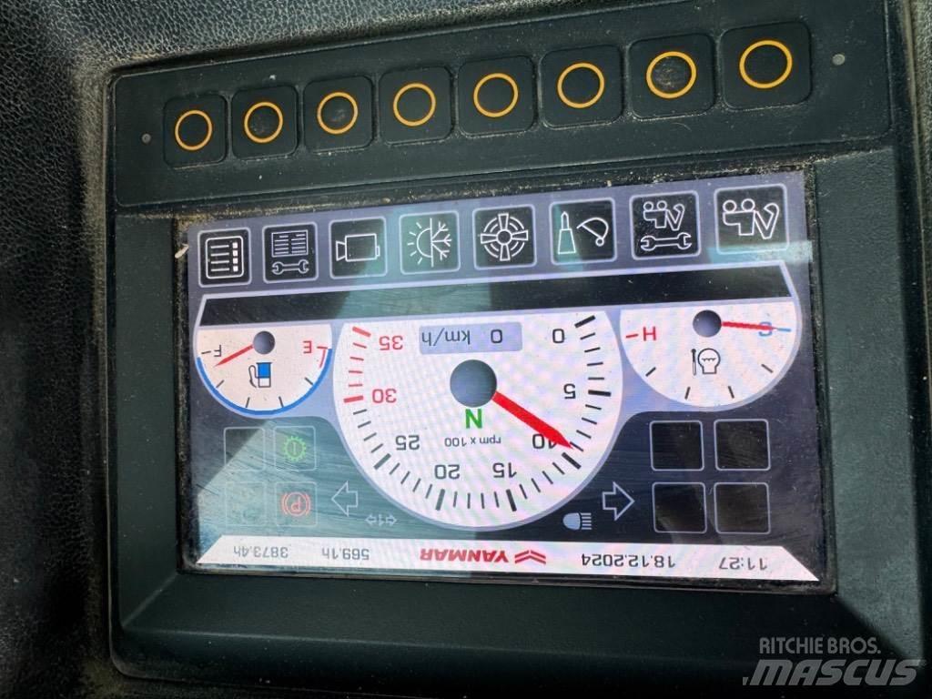 Yanmar B95W (40667) Gravemaskiner på hjul