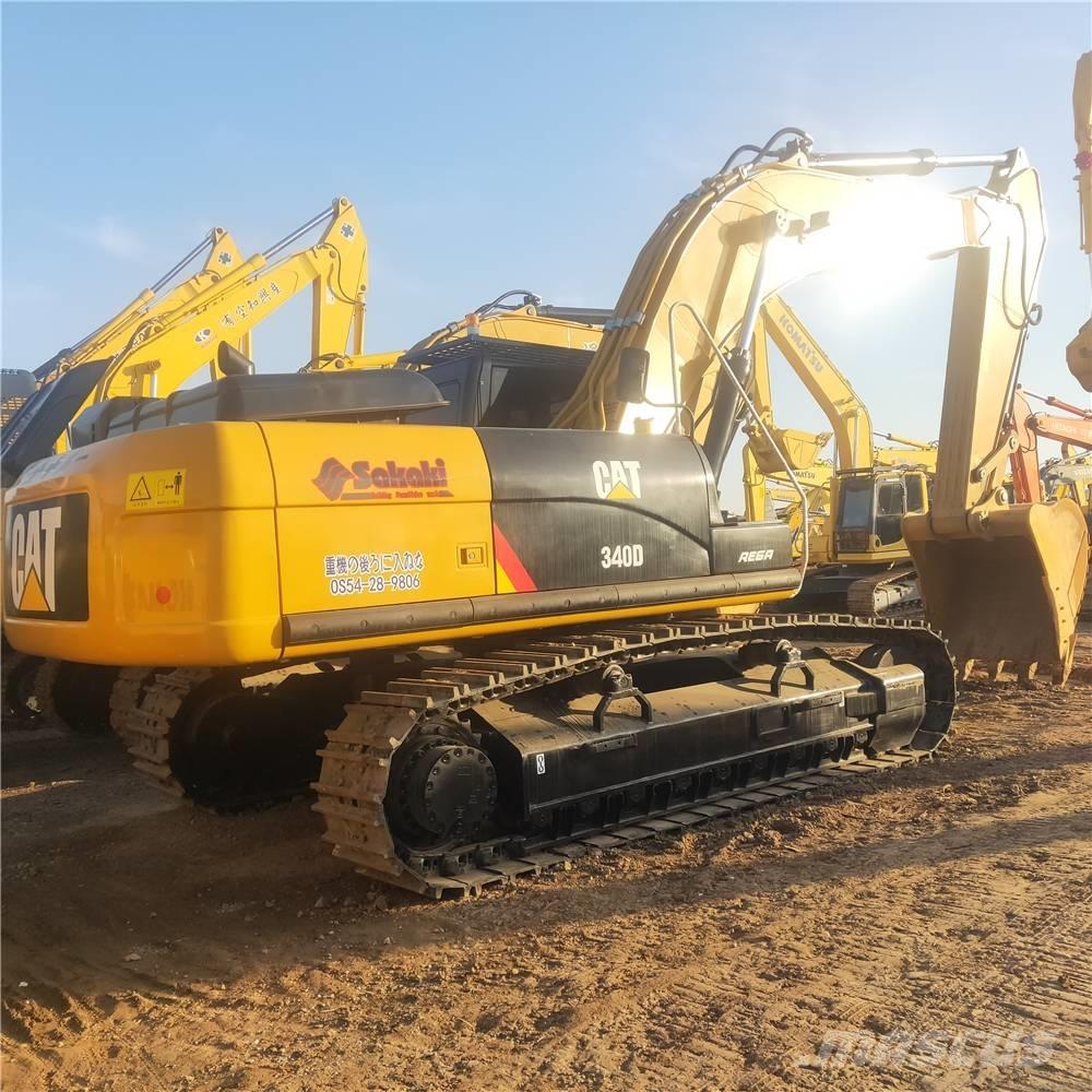 CAT 340D2 Gravemaskiner på larvebånd