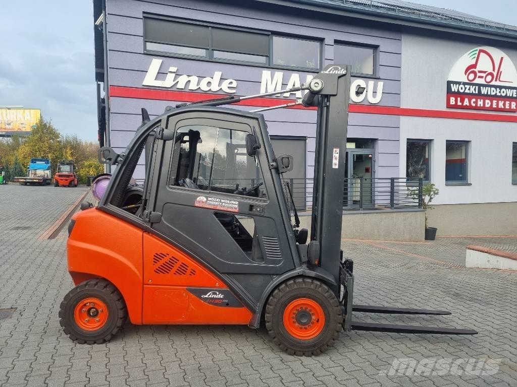 Linde H30T-02 LPG gaffeltrucks