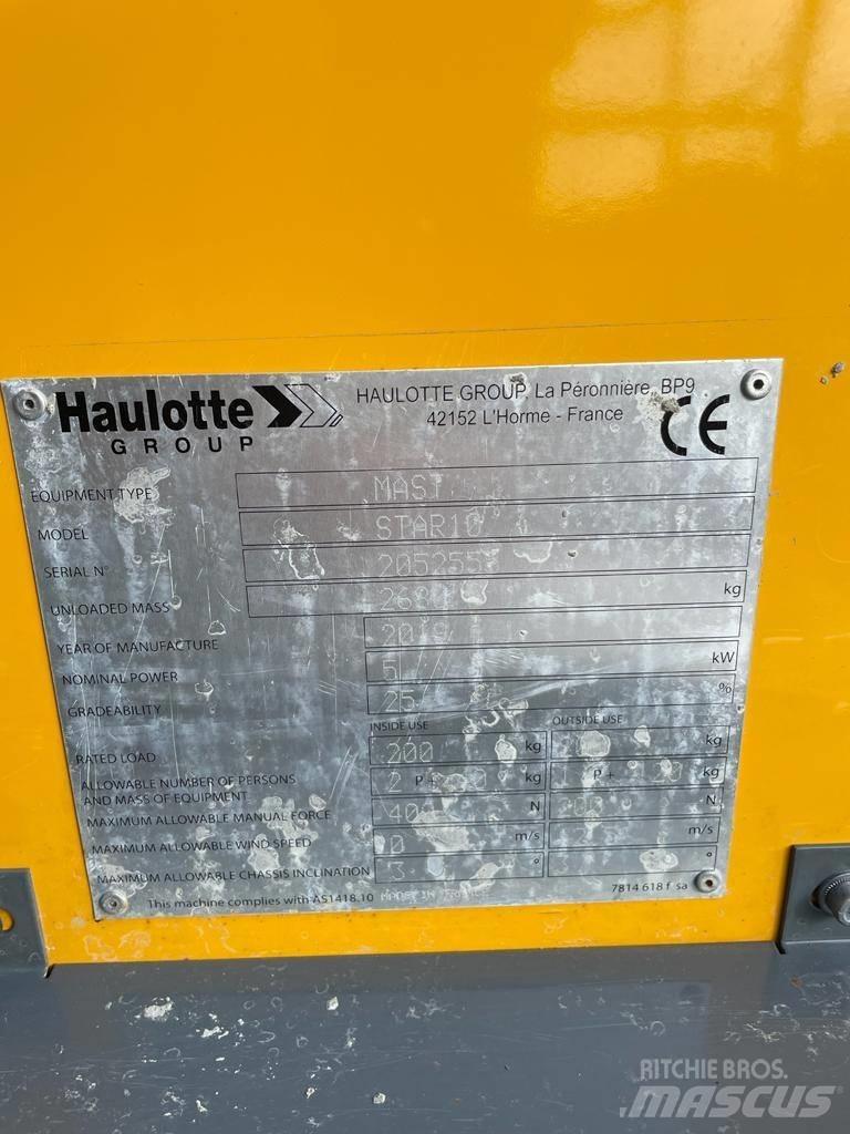 Haulotte Star 10 Søjlelifte