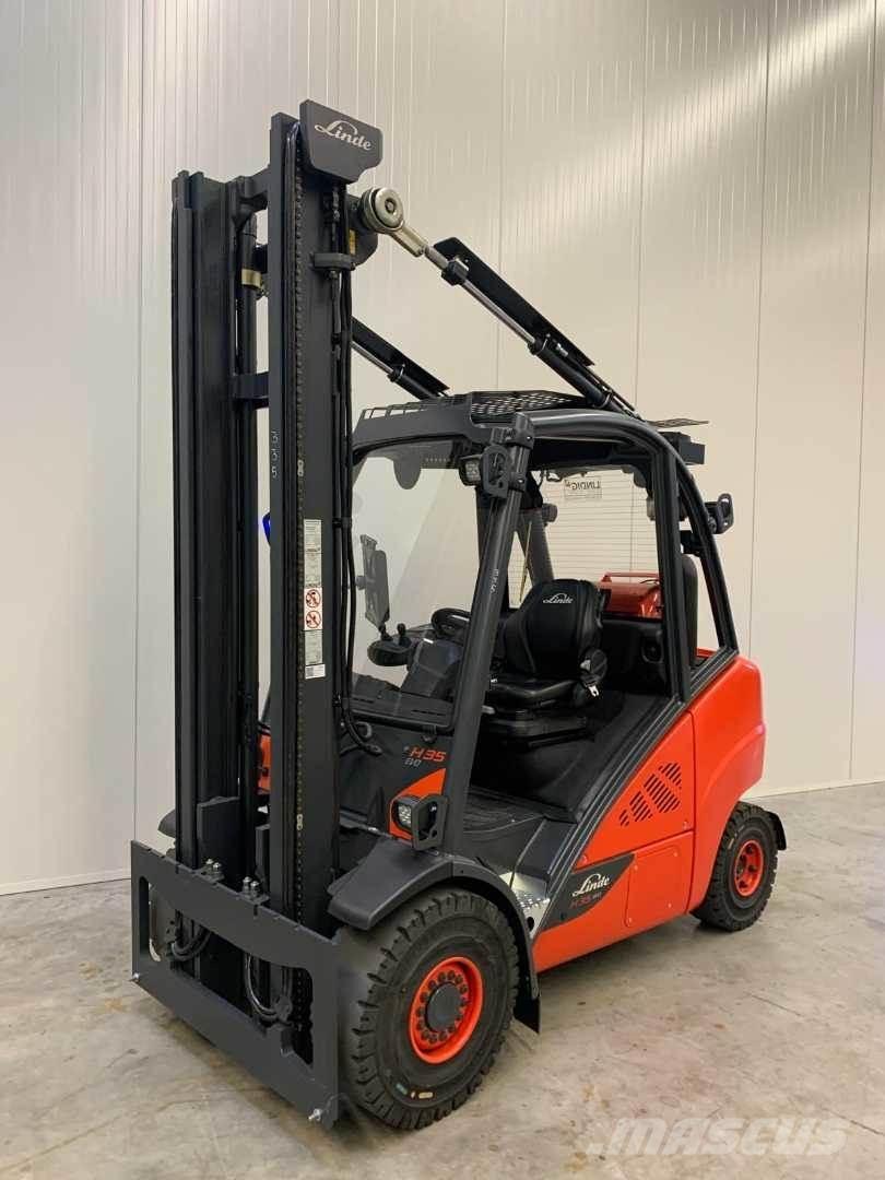 Linde H35T LPG gaffeltrucks