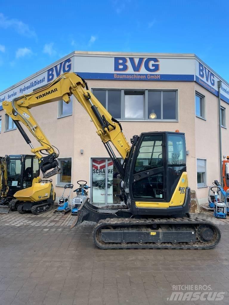 Yanmar B7 Midi-gravemaskiner 7t - 12t