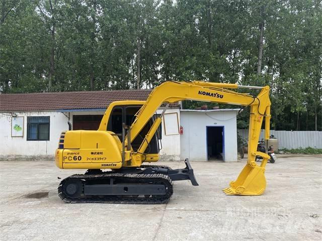 Komatsu PC60-7 Gravemaskiner på larvebånd