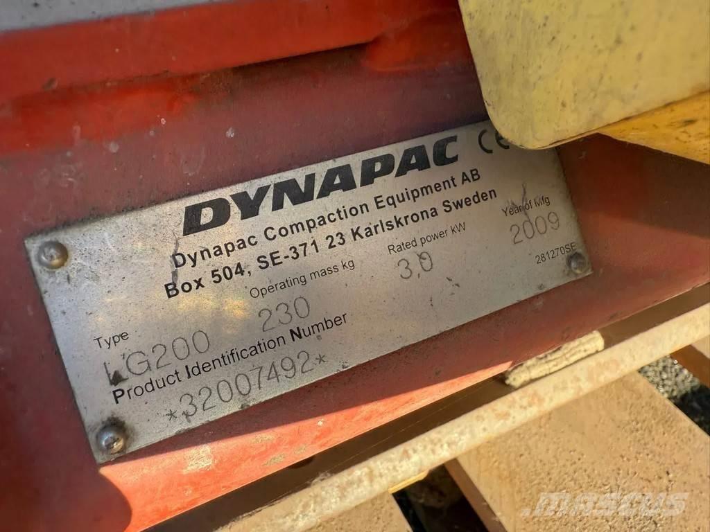 Dynapac LG200 Vibratorer