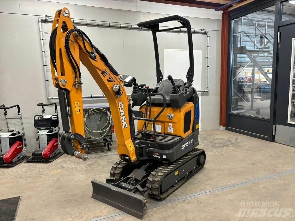 CASE CX 15 EV Minigravemaskiner