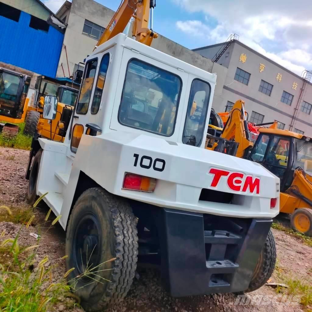 TCM FD100 Diesel gaffeltrucks