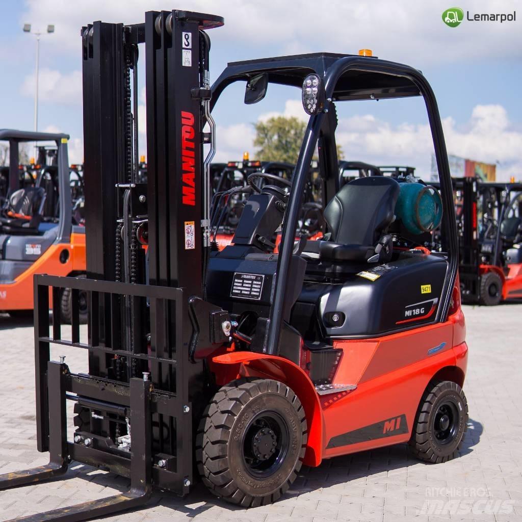 Manitou MI18G LPG gaffeltrucks